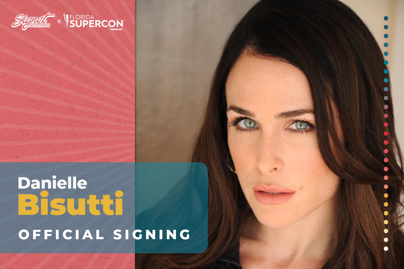 Danielle Bisutti Autograph Pre-Order - Supercon