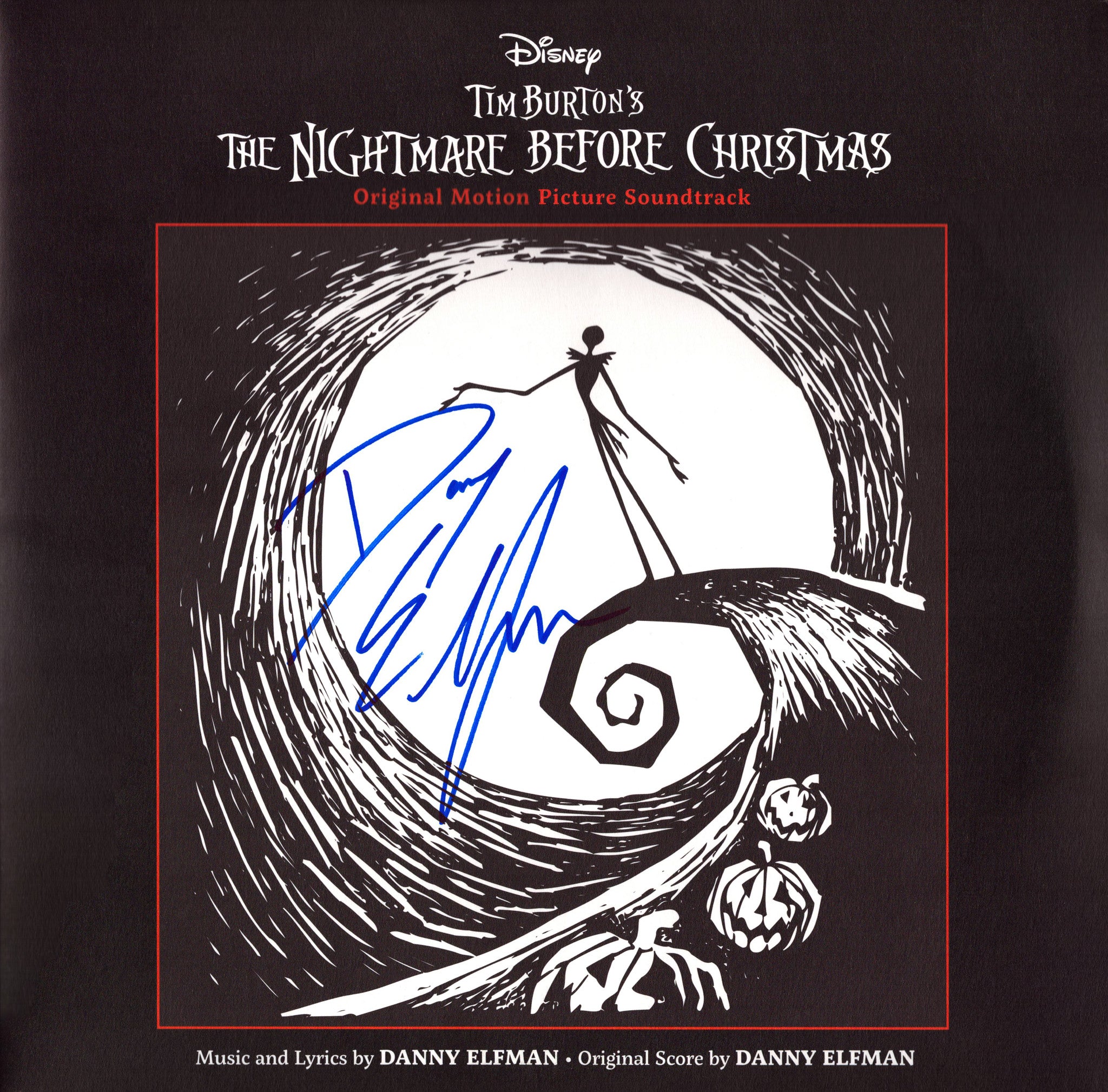 Danny Elfman Signed LP | Nightmare Before Christmas Vinyl