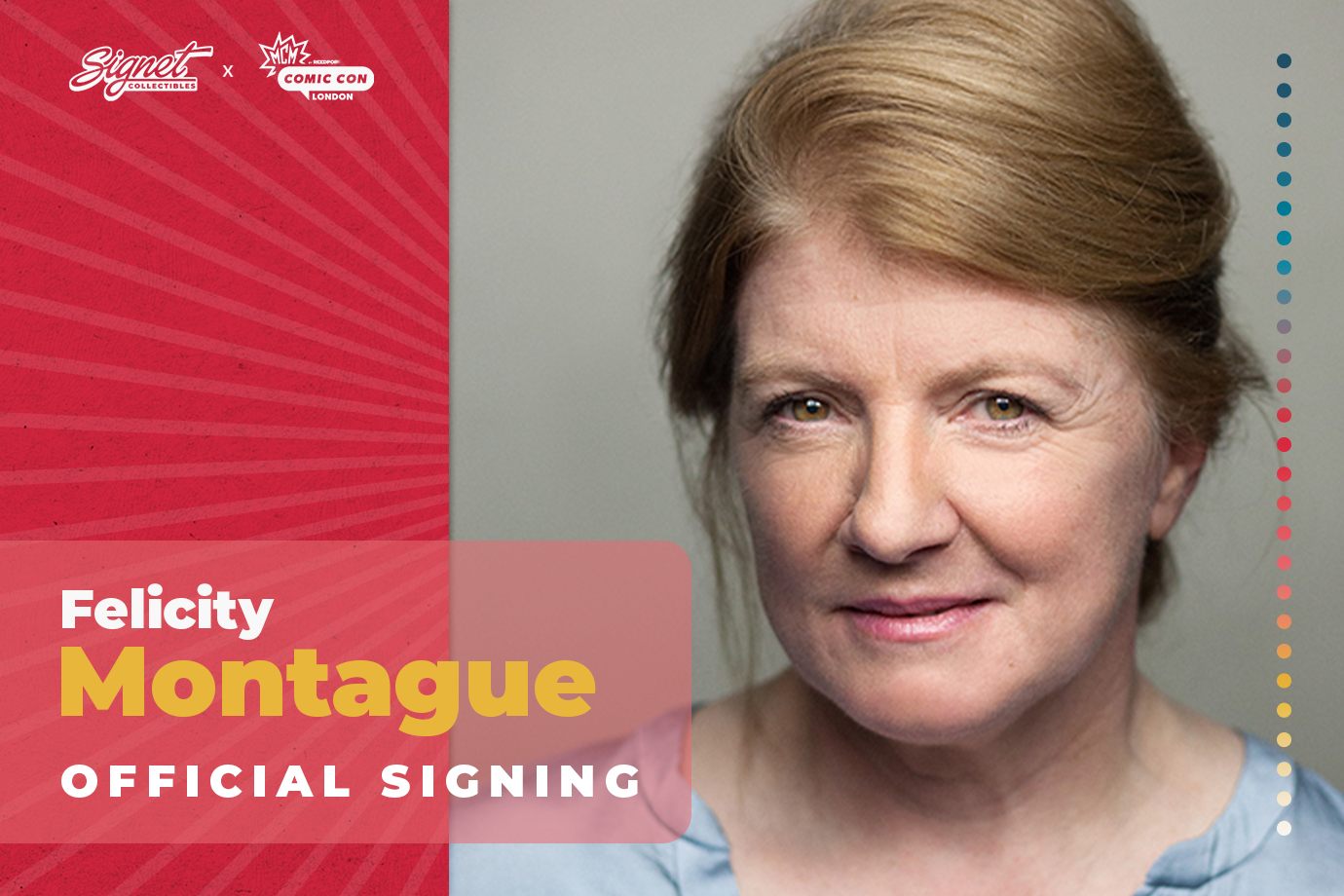 Felicity Montagu Autograph Pre-Order - MCM London