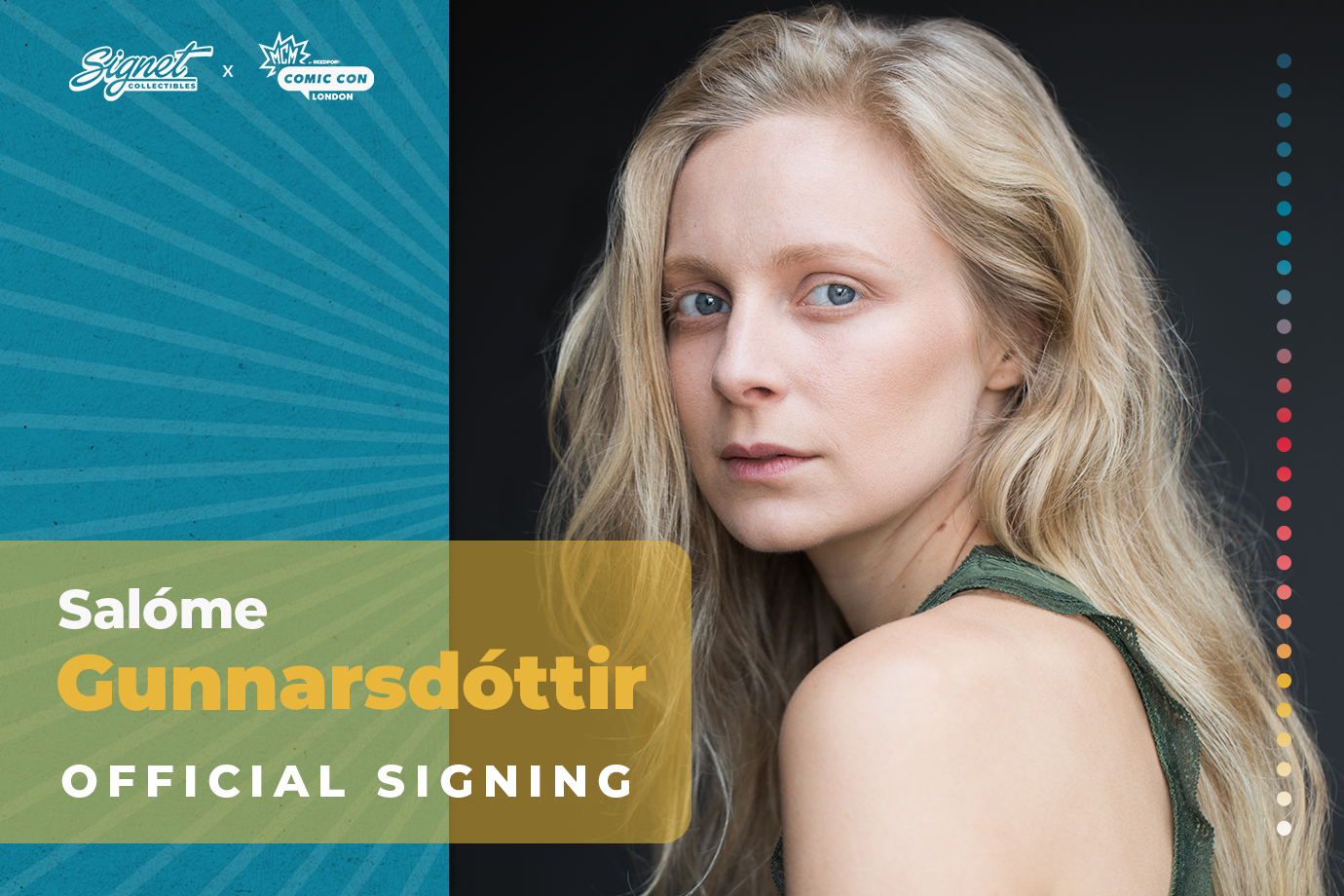 Salóme Gunnarsdóttir Autograph Pre-Order - MCM London