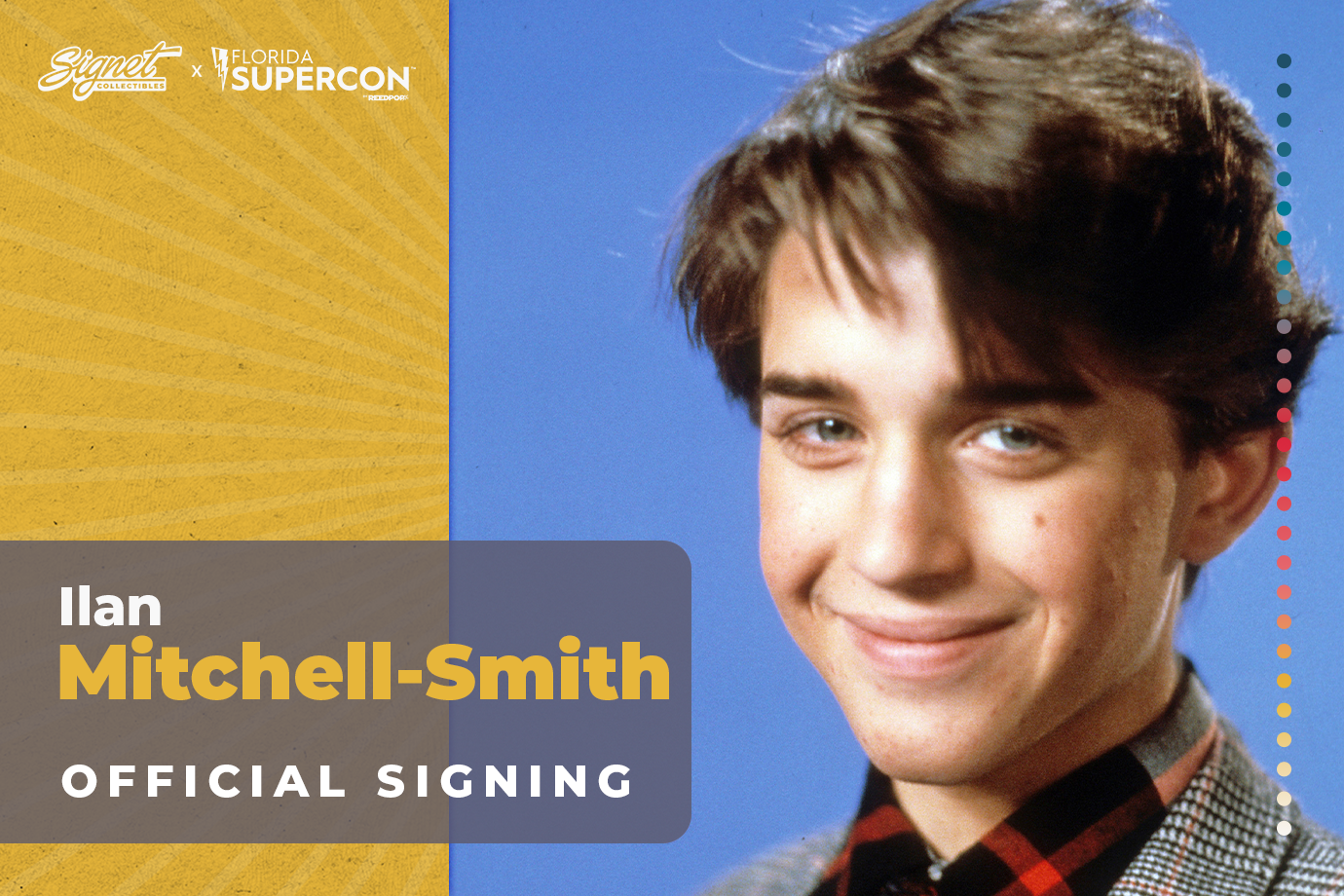 Ilan Mitchell-Smith Autograph Pre-Order - Supercon