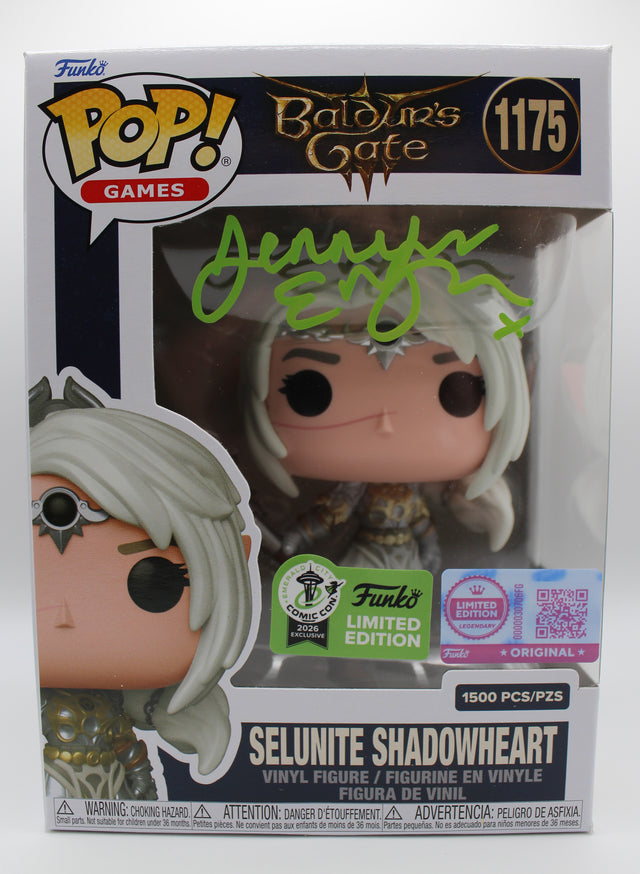 A signed Jennifer English Signed - Funko Pop! - #1175 — D - Funko Pop! #1175