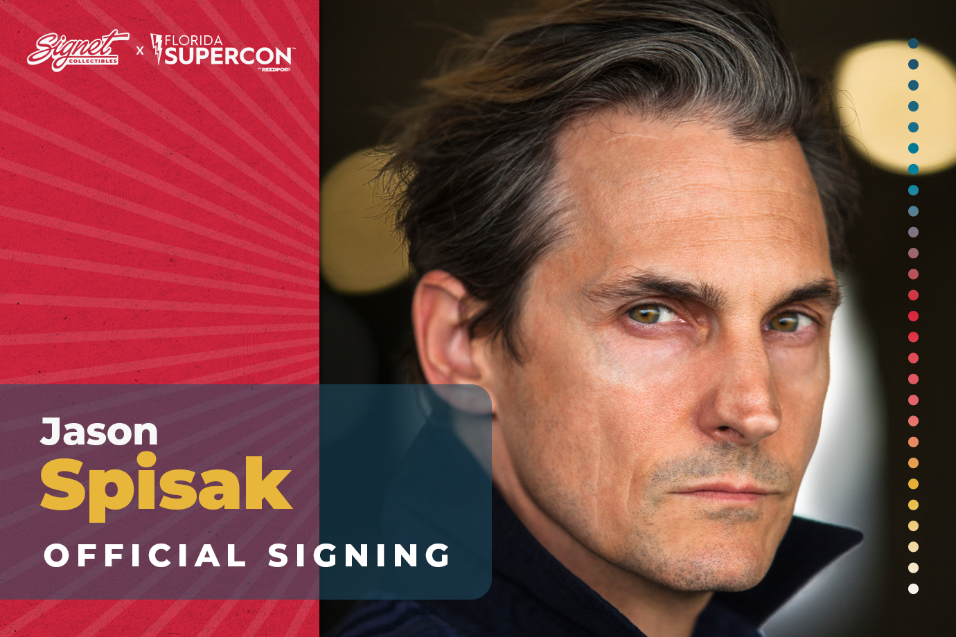 Jason Spisak Autograph Pre-Order - Supercon