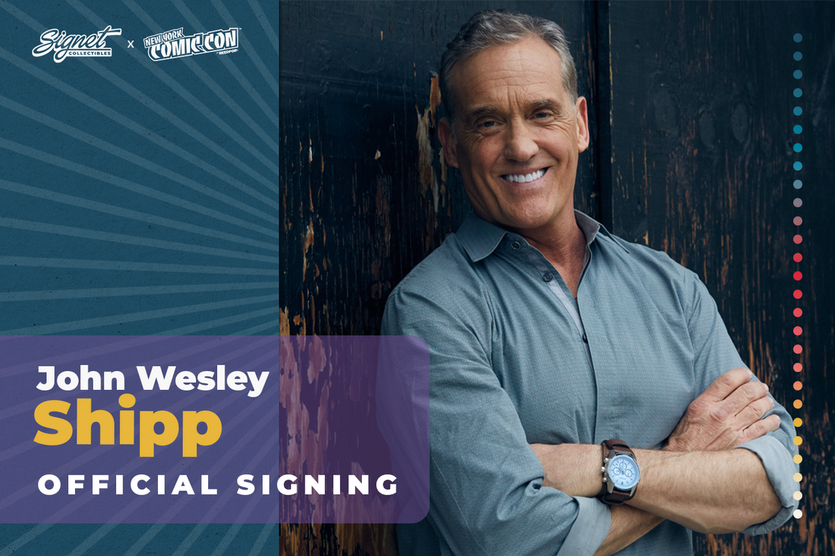 John Wesley Shipp Autograph Pre-Order - New York Comic Con