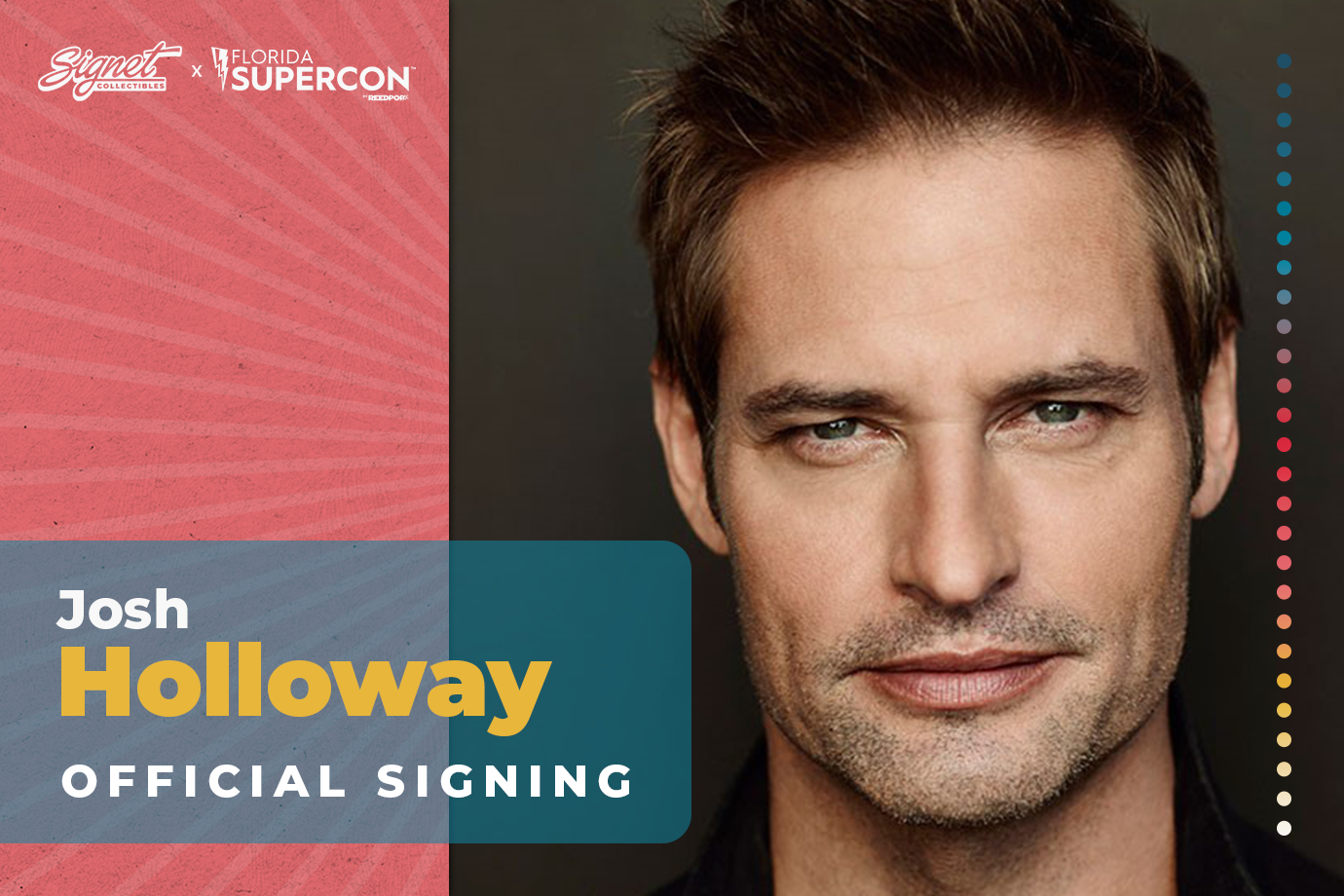 Josh Holloway Autograph Pre-Order - Supercon
