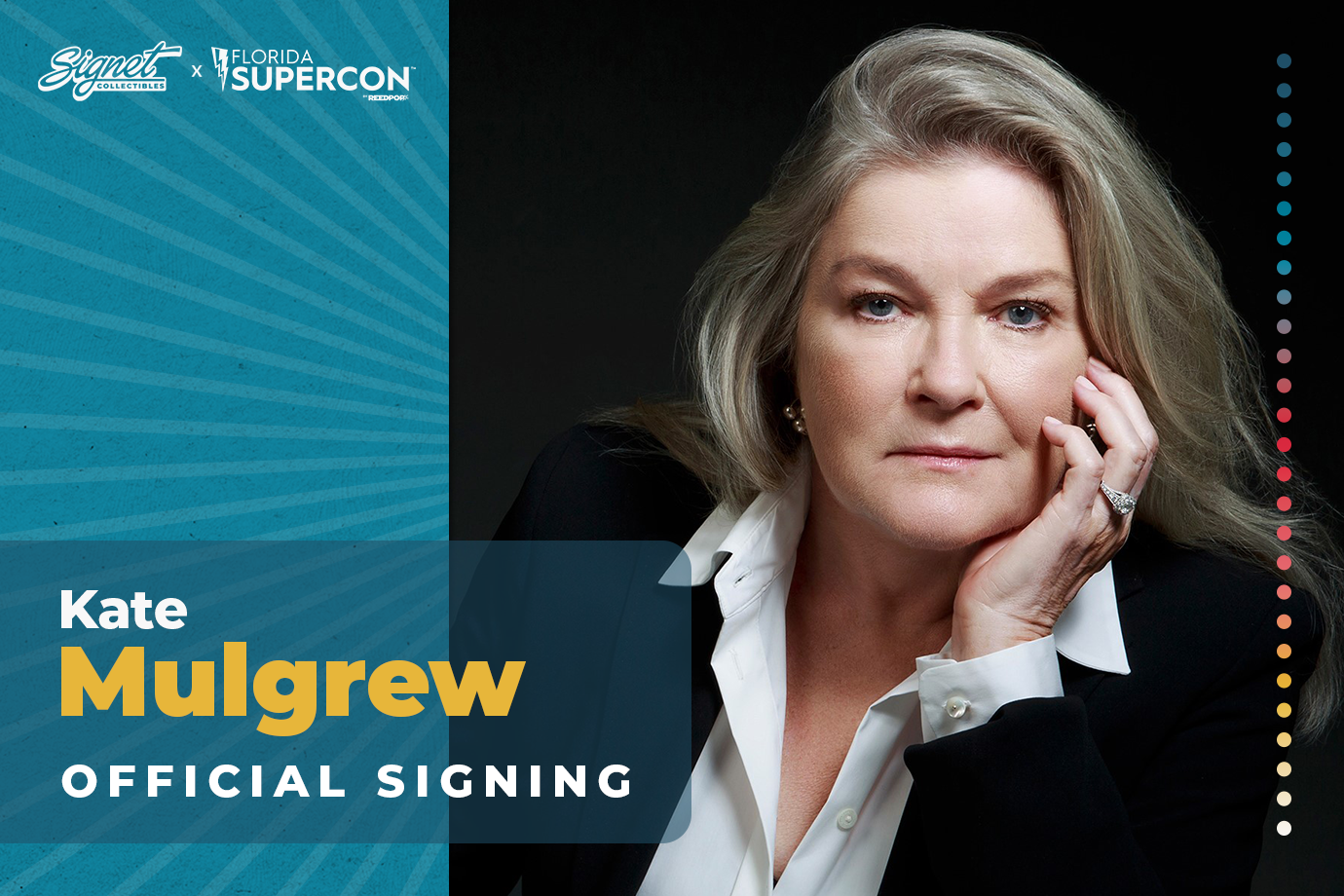 Kate Mulgrew Autograph Pre-Order - Supercon