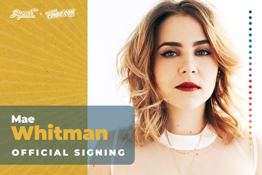 Mae Whitman Autograph Pre-Order - NYCC