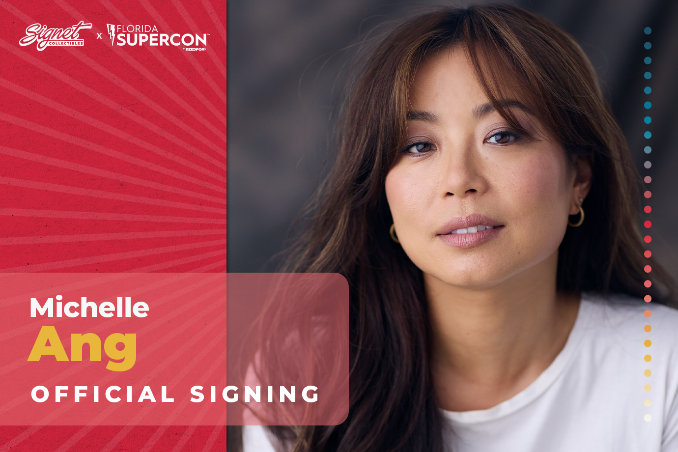 Michelle Ang Autograph Pre-Order - Supercon