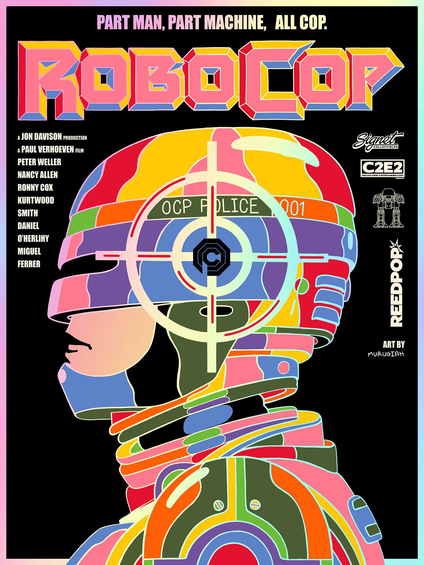 Robocop Foil Variant by Murugiah - C2E2 Exclusive