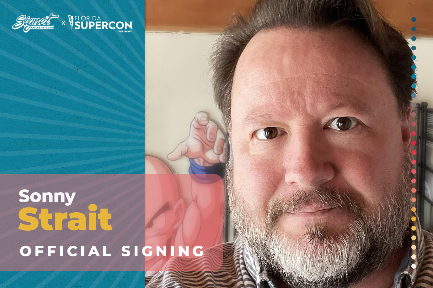 Sonny Strait Autograph Pre-Order - Supercon