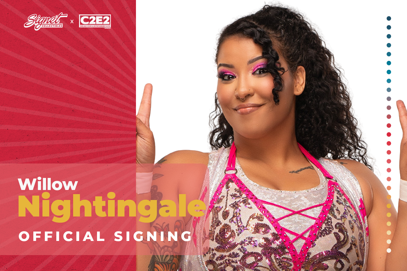 Willow Nightingale Autograph Pre-Order - C2E2