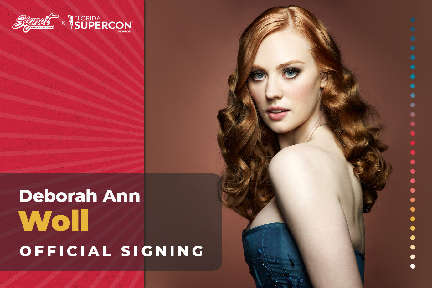 Deborah Ann Woll Autograph Pre-Order - Supercon