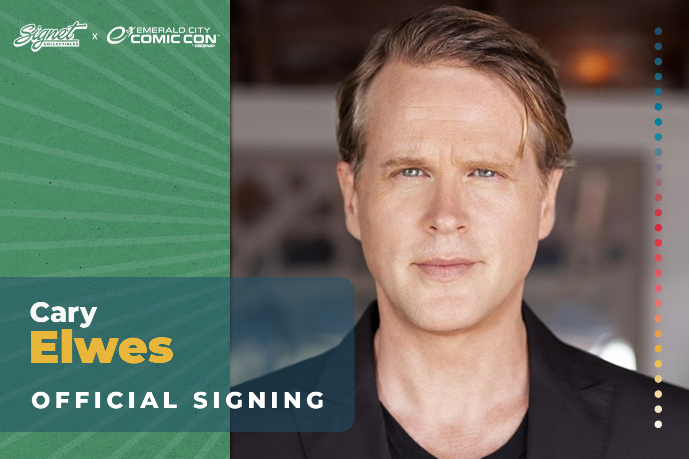 Cary Elwes Autograph Pre-Order - ECCC