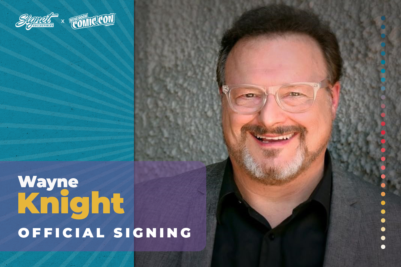 Wayne Knight Autograph Pre-Order - New York Comic Con