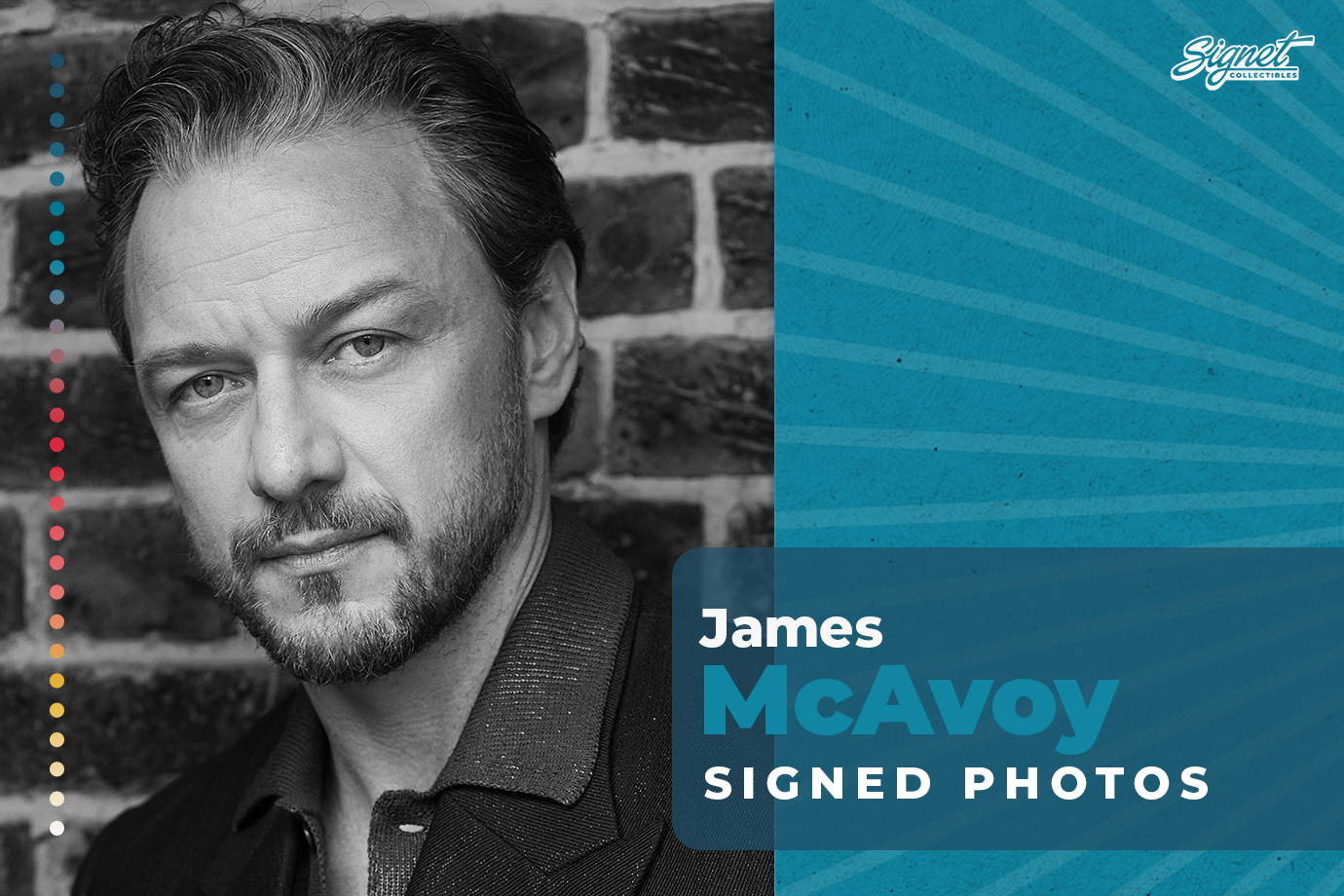 James McAvoy Signed Photos | Authentic Autographs In Stock