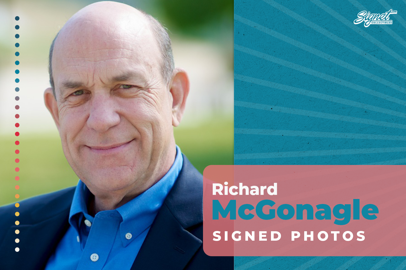 Richard McGonagle Signed Photos