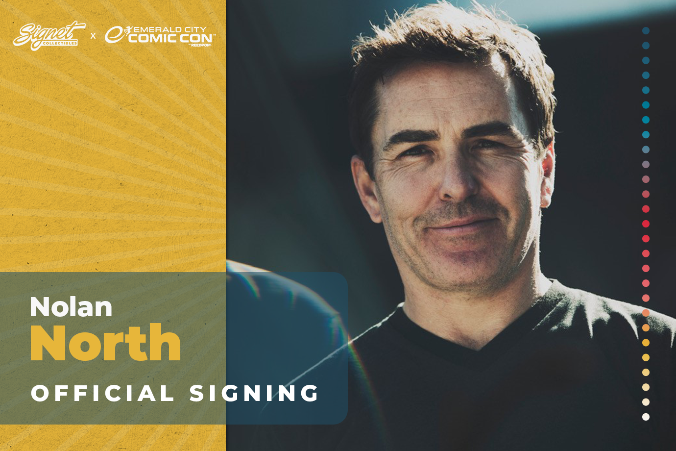Nolan North Autograph Pre-Order - ECCC