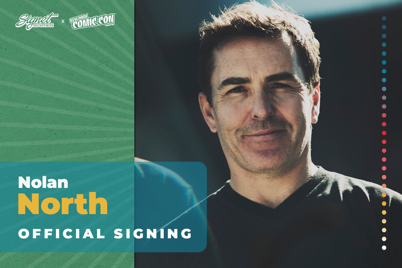 Nolan North Autograph Pre-Order - New York Comic Con