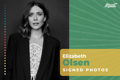 Elizabeth Olsen Signed Photos