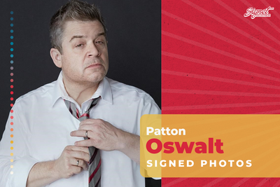 Patton Oswalt Signed Photos