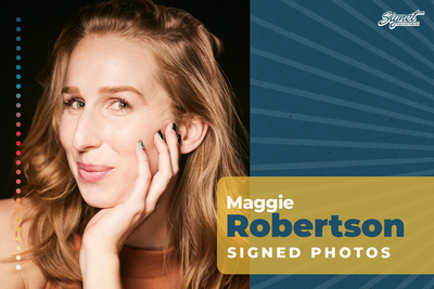 Maggie Robertson Signed Photos
