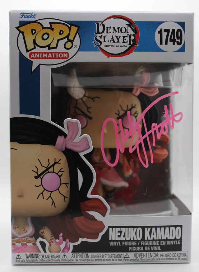 A signed Abby Trott Signed - Funko Pop! - #1749 — B - Funko Pop! #1749
