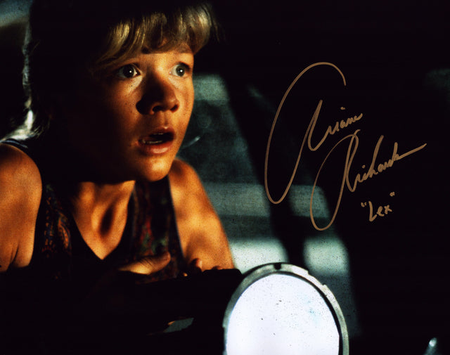 A signed Ariana Richards Signed - Photos - 11x14 — A - 11x14 Photo with Character Name