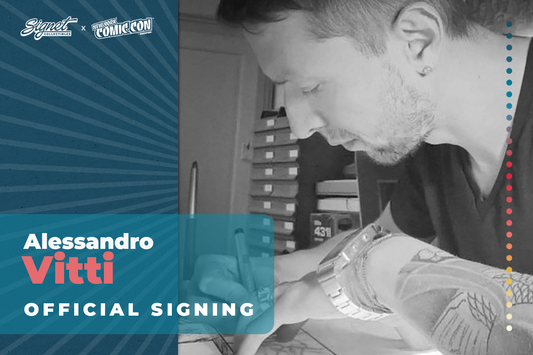 Alessandro Vitti Autograph Pre-Order - NYCC