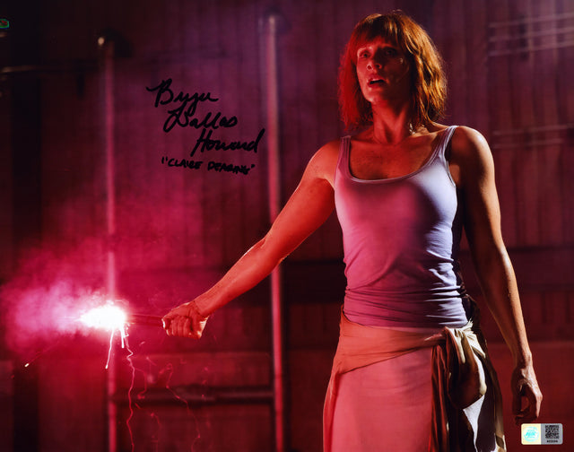 A signed Bryce Dallas Howard Signed - Photos - 11x14 — A - 11x14 Photo with Character Name