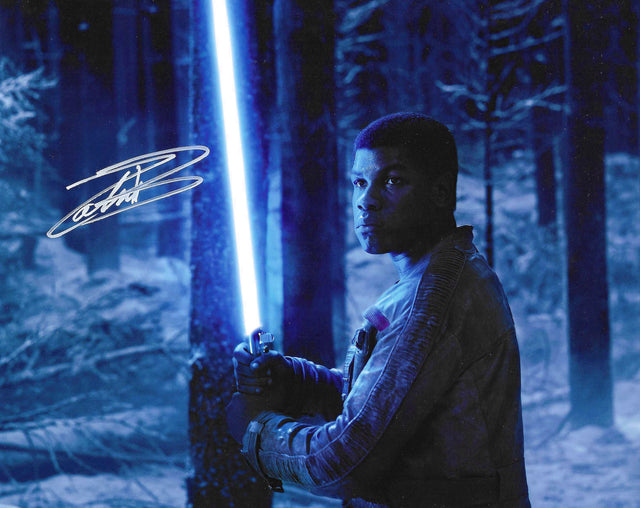 A signed John Boyega Signed - Photos - 8x10 — D - 8x10 Photo