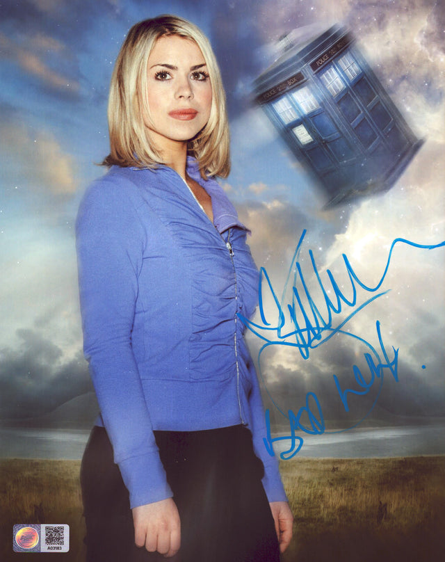 A signed Billie Piper Signed - Photos - 8x10 — A - 8x10 Photo with Character Name