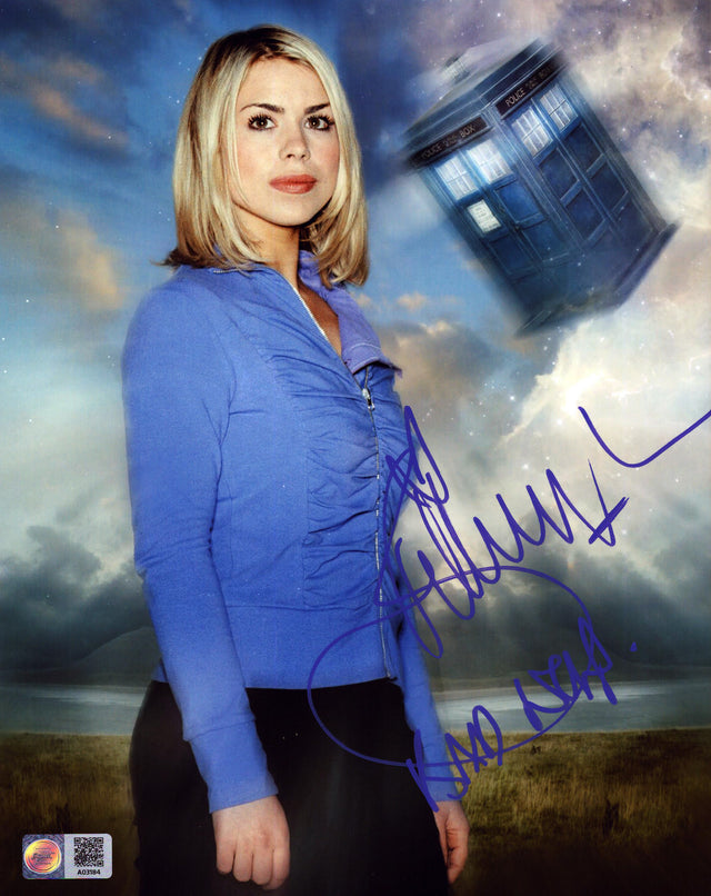 A signed Billie Piper Signed - Photos - 8x10 — B - 8x10 Photo with Character Name