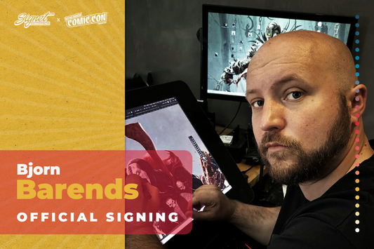 Bjorn Barends Autograph Pre-Order - NYCC