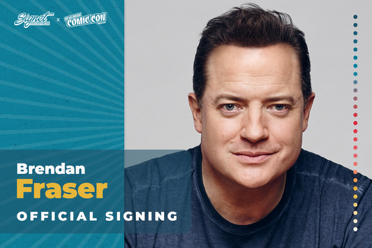 Brendan Fraser Autograph Pre-Order - NYCC