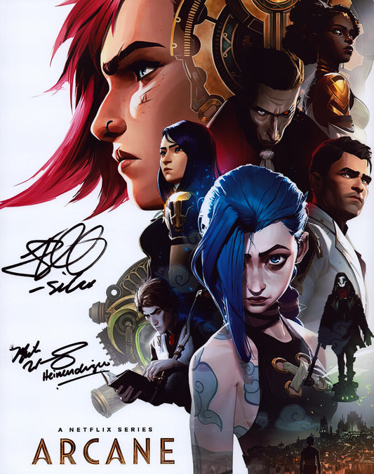 Arcane Cast Signed Photos - Garage Sale