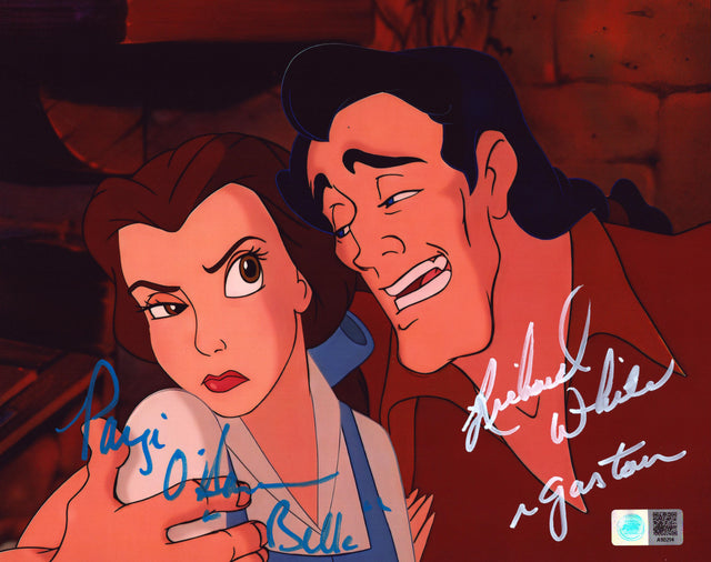 A signed Beauty and the Beast Cast Signed - Photos - 8x10 — A - 8x10 Photo with Character Name