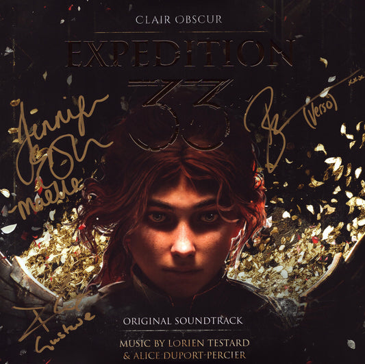Claire Obscur Expedition 33 Cast Signed - Vinyl / Record