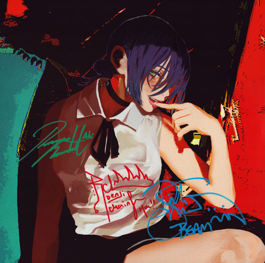 Chainsaw Man Cast Signed - Vinyl - IRIS OUT / JANE DOE - Garage Sale