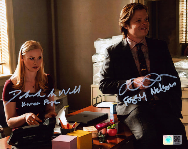 A signed Daredevil Cast Signed - Photos - 8x10 — D - 8x10 Photo with Character Name