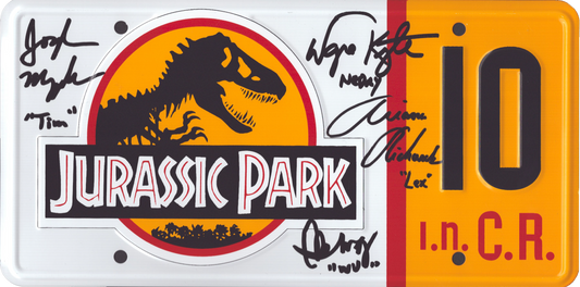 Jurassic Park Cast Signed Prop