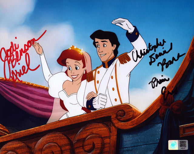 A signed Little Mermaid Cast Signed - Photos - 8x10 — D - 8x10 Photo with Character Name