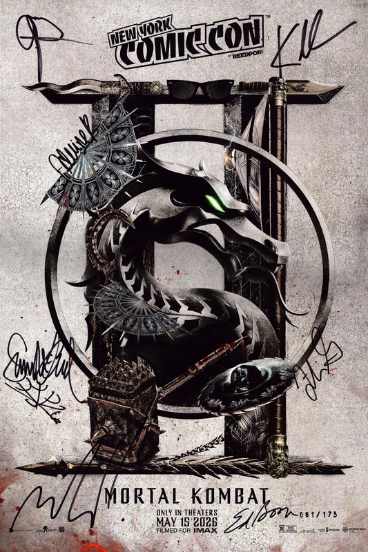 Mortal Kombat 2 Cast Signed Photos - Garage Sale