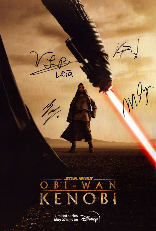 Obi-Wan Kenobi Cast Signed Photos - Garage Sale