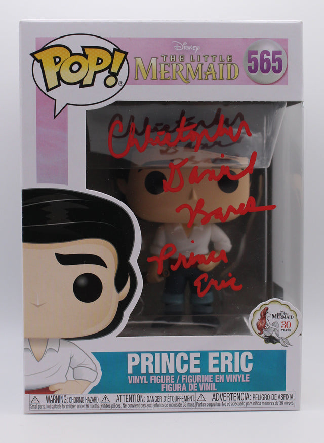 A signed Christopher Daniel Barnes Signed - Funko Pop! - #565 — A - Funko Pop! #565 with Character Name