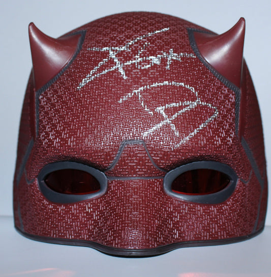 Charlie Cox – Prop - Marvel Legends Daredevil Mask & Billy Clubs