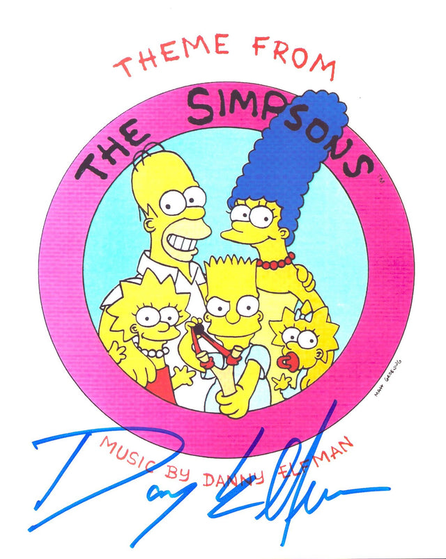 A signed Danny Elfman Signed - Photos - 8x10 — E - 8x10 Photo