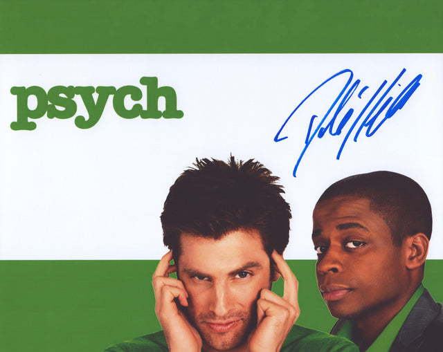 A signed Dulé Hill Signed - Photos - 8x10 — D - 8x10 Photo