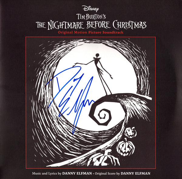 Danny Elfman Signed LP | Nightmare Before Christmas Vinyl