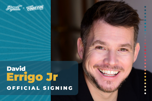 David Errigo Jr Autograph Pre-Order - NYCC