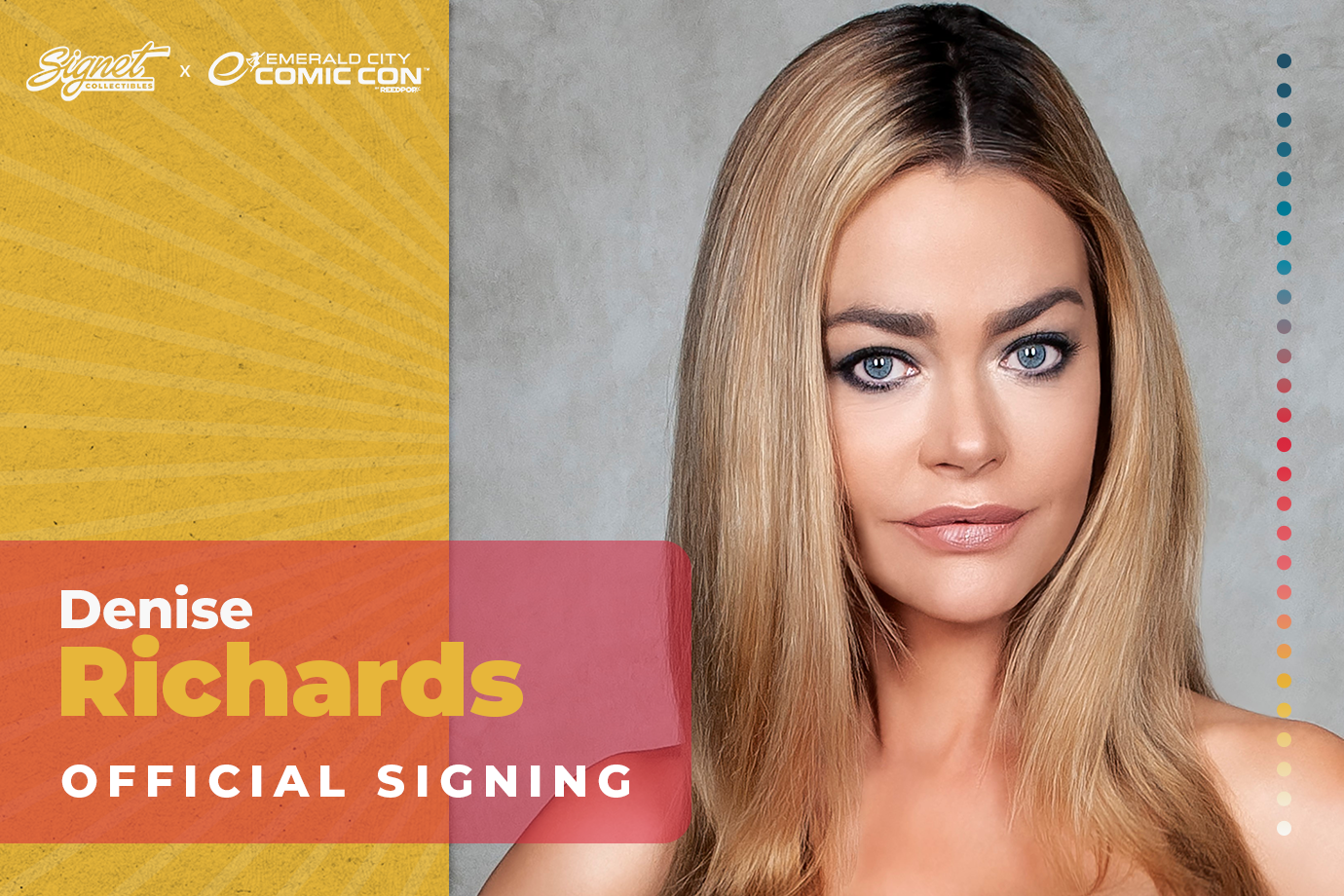 Denise Richards Autograph Pre-Order - ECCC